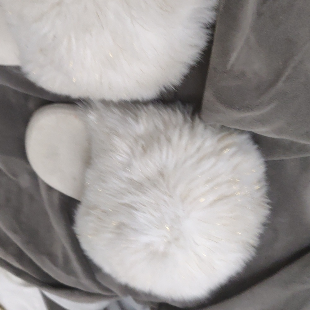 Puffy house slippers 🎃